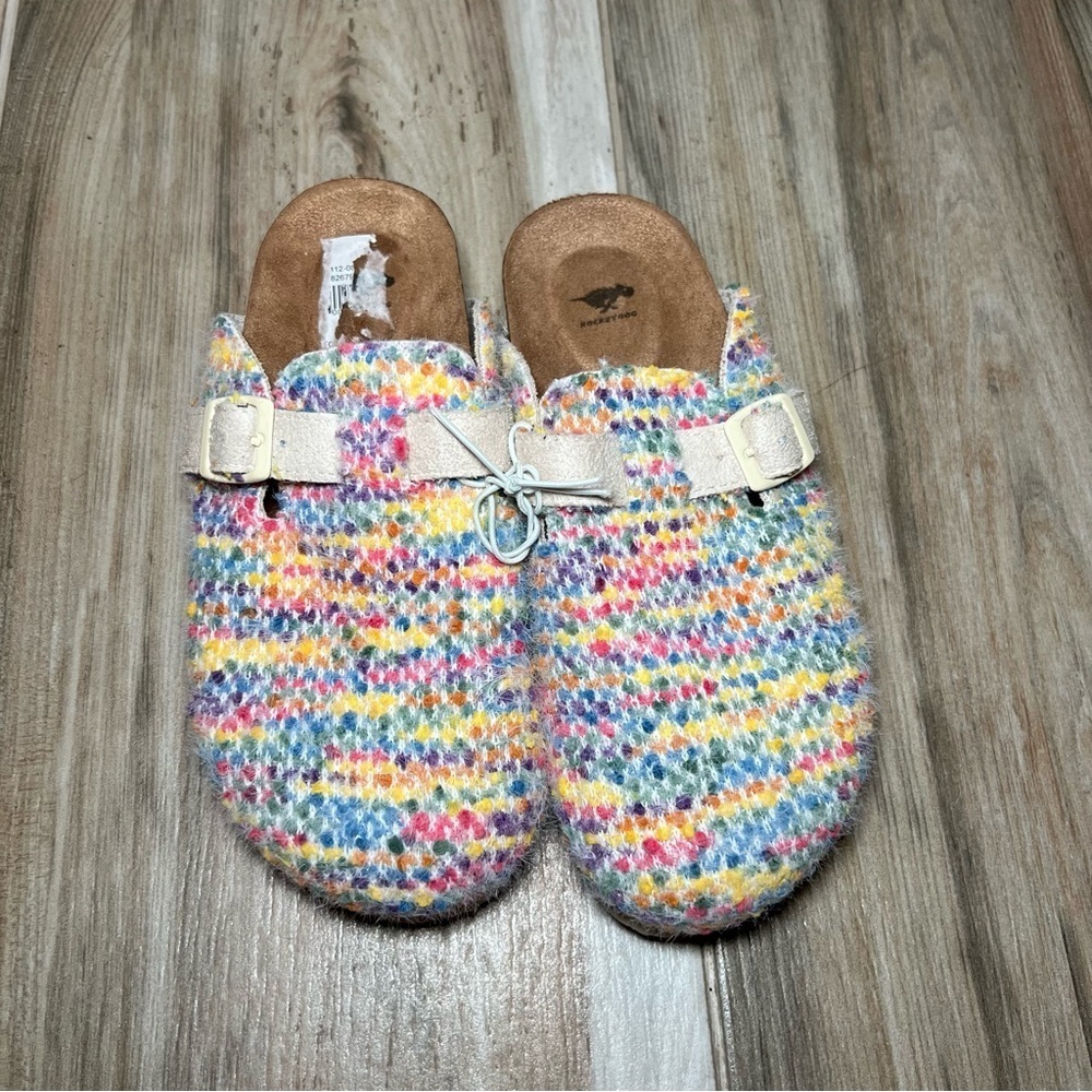 Rocket Dog Clog / Mules, Slip On Shoes Colorful Girls Size 4 - Picture 3 of 10